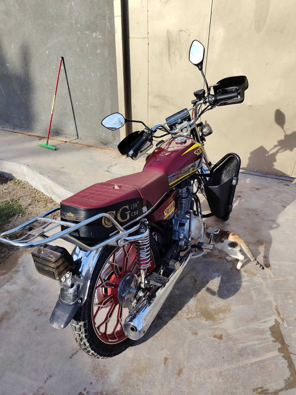 سلام عليكم
دراجه إيراني 5 كير
موديل 2025 كفاله عامه
 مكينه بل جيس أوراق كامله
دراجه مال جناي نقصها فقط اشاير خلفيات
سعر 675 وبيها مجال
مكاني بغداد فلكة سلمان باك
***********شراي يتصل مستعجل ع بيعتها
