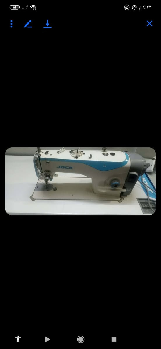 سلام عليكم للبيع انواع اجهزه خياطه مكينه اوفر صناعي نوعيه جاك+ مكينه اوفر صناعي بيباسوز+ مكينه اوفر جاك صغير خاص لخياطه تيشرت نوعيه جاك+ مكينه اوفر صغير ابو ثلاث بكرات وفيه مواصفات كثيره 
اجهزه نضيفه رقمي+ واتساب للشراي خلي يخابر رقم ***********
