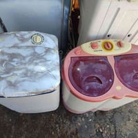 اغراض للبيع كلو نضيف وضع شركه غسالات ثنين وحده بس غسل وحده تنشيف وغسل ...