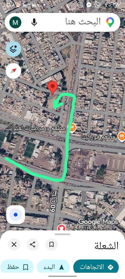 سلام عليكم خواني عندي قطعه ارض في الشعله مساحه 2200 متر تجاريه ركن مباشر معه صاحب الأرض سعر مطلوب 2مليون بل متر وحد*********** وتساب سعر

