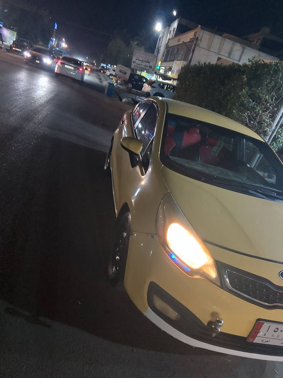 السلام عليكم للبيع كيه ريو موديل
2012 المكينه يرادلها رنكات يعني تفتح مكينه السعر 80 وبيها مجال الرقم ***********
