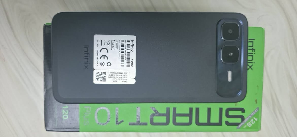 انفنيڪس  سمارت 10  بلص ذاڪره 128 الرام 16 اخو الجديد سلاسه في الاداء  ڪارتونه الأصلي  فقط السعر 140 التواصل ع الرقــــم ***********
