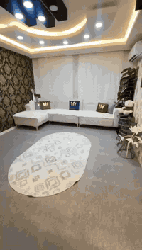 للبيع/مساحة 120م نمط شرقي A905 مؤثثه فول اثاث وراقي مودرن ديكورات وورق...