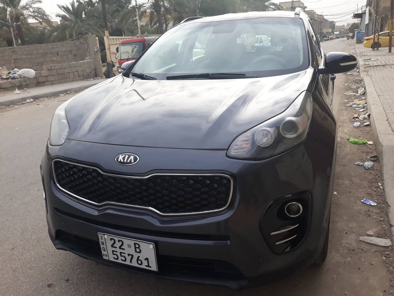 السلام عليكم  من رخصة الادمن كيا سبورتج موديل ١٧خليجي ماشية ١٠٠ كامل مواصفات بدون ضربة بدون أيرباك للبيع المكان بغداد الشعلة للأستفسار ***********
