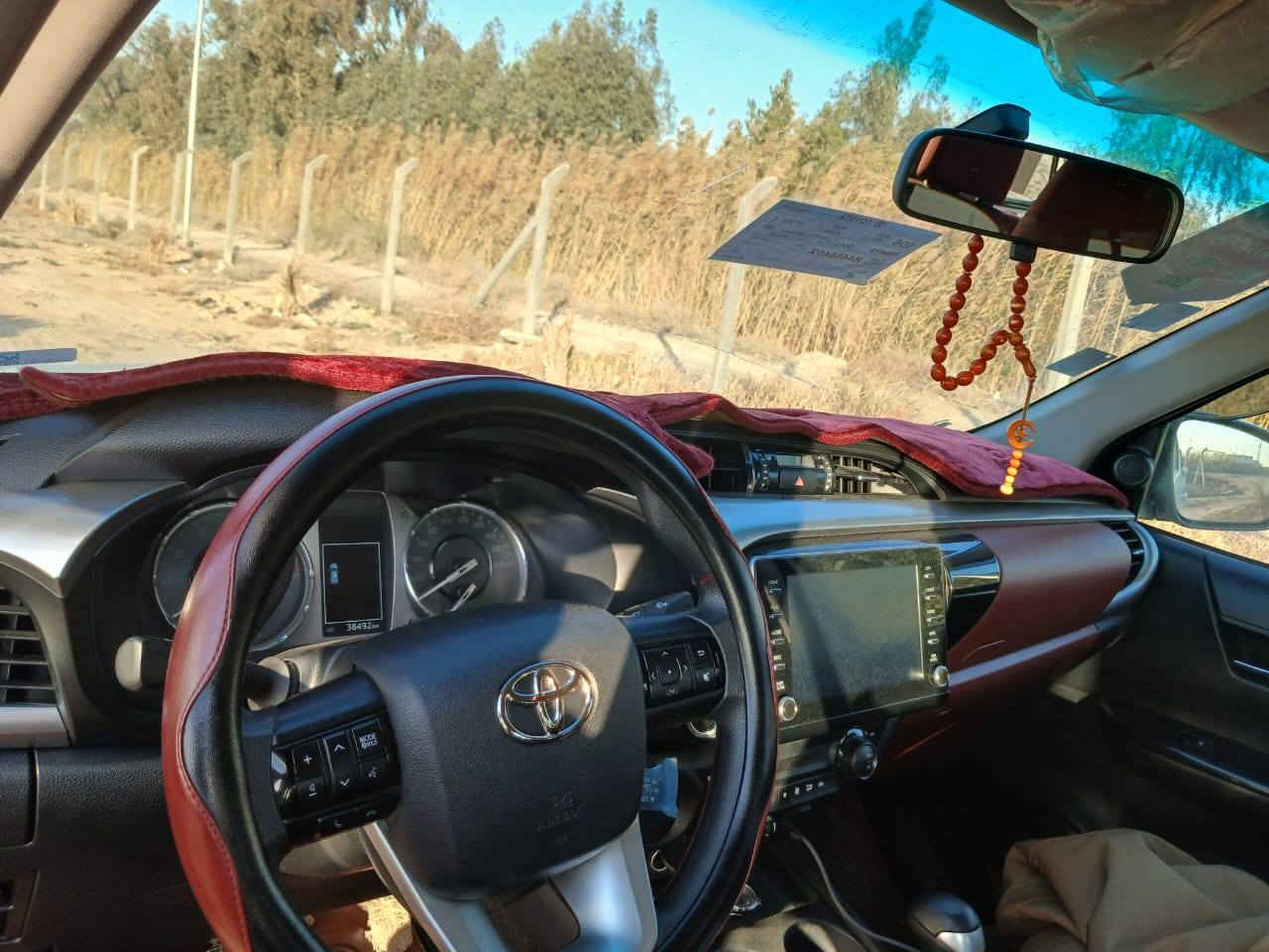 السلام عليكم 

تايوتا  هايلوكس ناصي  موديل ٢٠٢٤  (ساز )اللون ابيض كفاله عامة اخت الزيرو بصمه حساس كامرا دبل سويج مواصفات فول ماشيه ٣٨ الف استخدام شخصي

السيارة موجودة بغداد المنصور 

للاستفسار ***********
