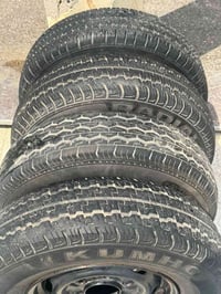 تايرات كيا حمل 14/195 زوج كوري و  زوج  صيني 07705332903  07901524118