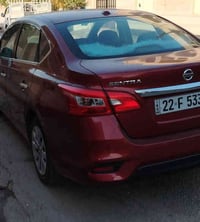 SENTRA 2017 مواصفات SV أمريكي محرك 1800 ضرر قطعتين ورقم الشاصي مرفق با...