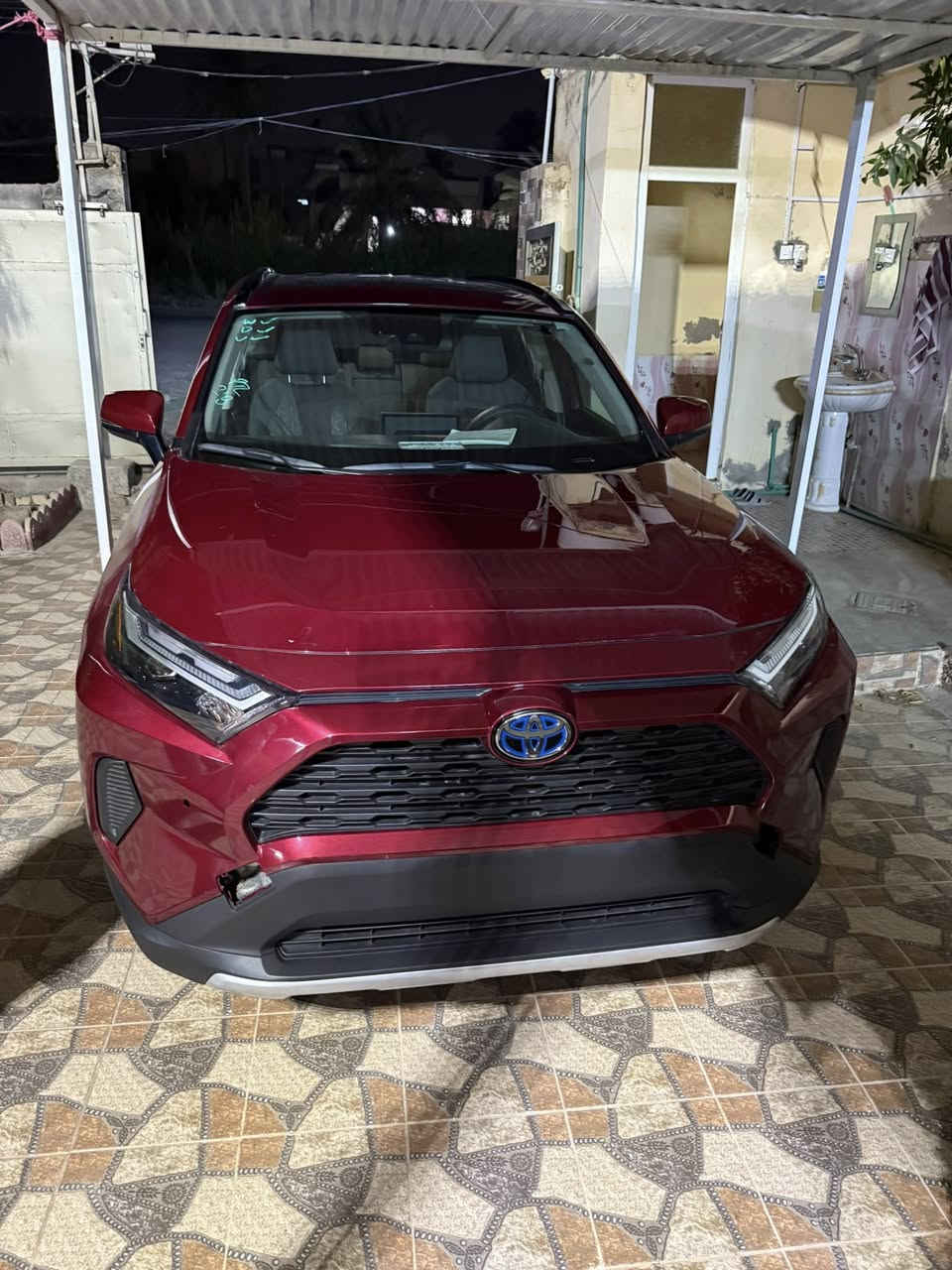 للبيع موديل 2024
فول مواصفات xle

باقي المواصفات معروفة فتحة تحكم ستيرن اشاير بل مري فور ويل هايبرد وبانزين مكينة 2400 وارد امريكي ضرر كلش بسيط فقط جاملغ ايمن بدون شاصي بدون لغد 

صبغ فقط قطعة وحدة 

رقم ديالئ 

السعر 230 وبيها مجال @إشارة
***********
