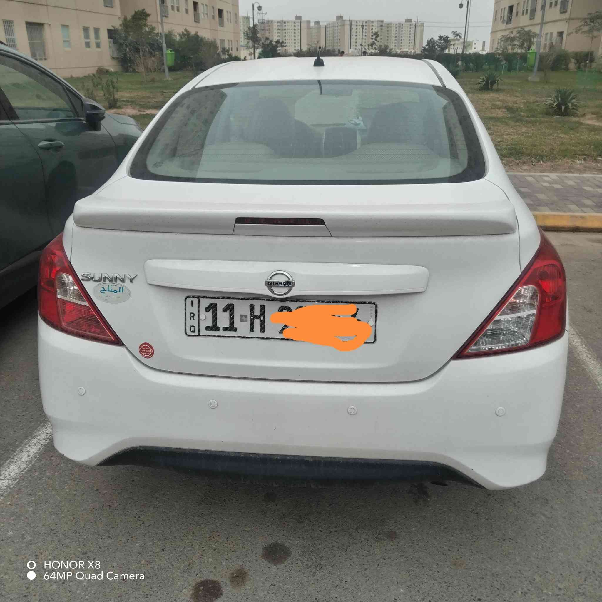 سلام عليكم... نيسان سني هندي بليتة الزركة للبيع  موديل 2018 ماشية 82 الف بيه طخة خفيفة ع كد شبر راجعة ع بارد بين باب السايق والباب الورة السايق السنوية باسمي  لل 2029  رقمها  بغداد تحويل مباشر  السيارة نظيفة  دوشمة جديدة الشراي يتصل السعر 107 وبيه مجال بسيط... مكاني بغداد/ مدينة بسماية ***********
