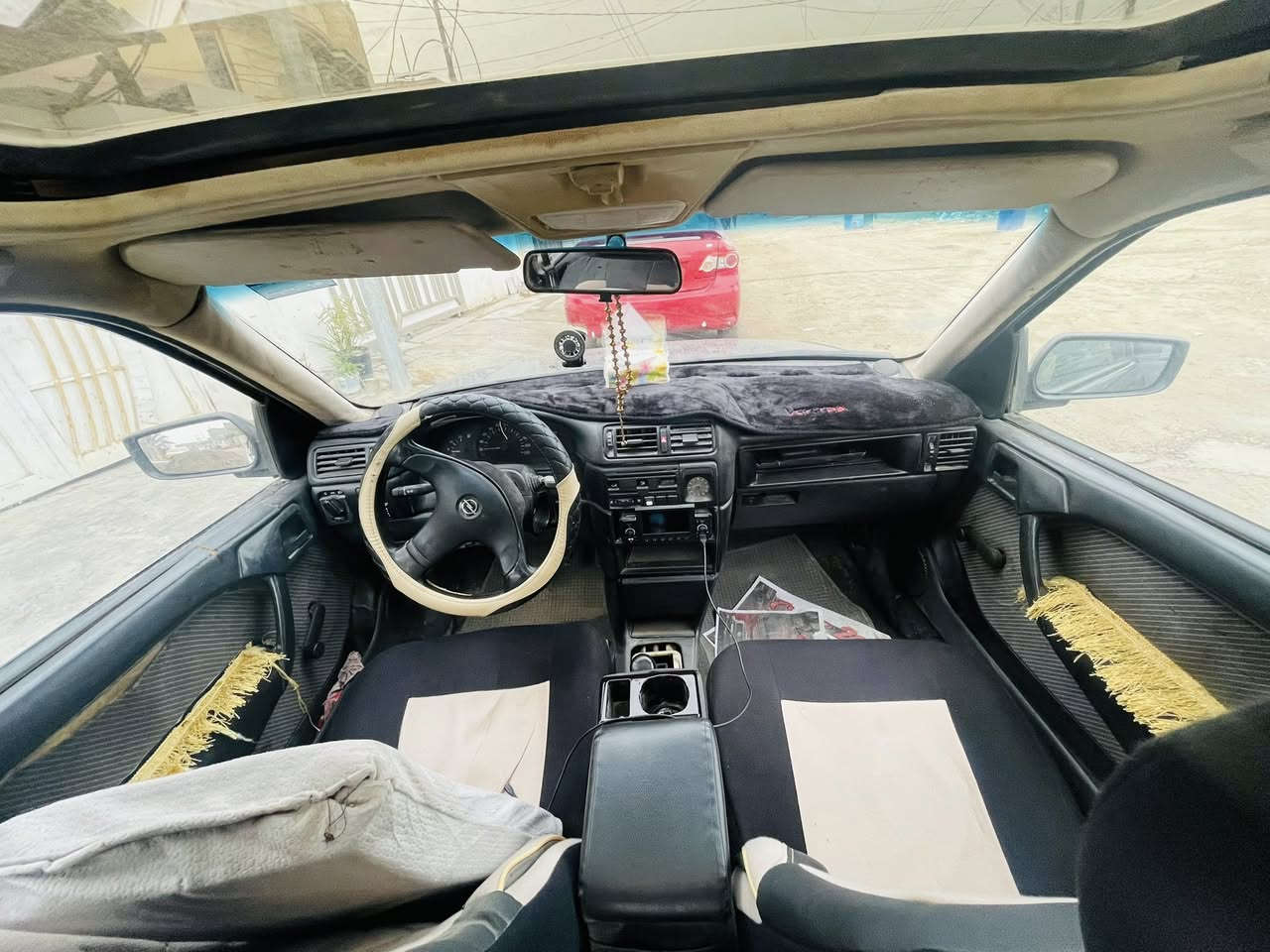 اوبل فكترا1600 موديل 91سيارة نضيفة و جاهزة  مصبوغة جديد  بدون اي حادث للجمالية السعر 29و بيها مجال مكاني سامرة )￼***********
