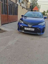 تحيه طيبه كورلا 17اس اي حادث جاملغ خلفي اربع اصابع فقط مصبوغ حاملغ توح...