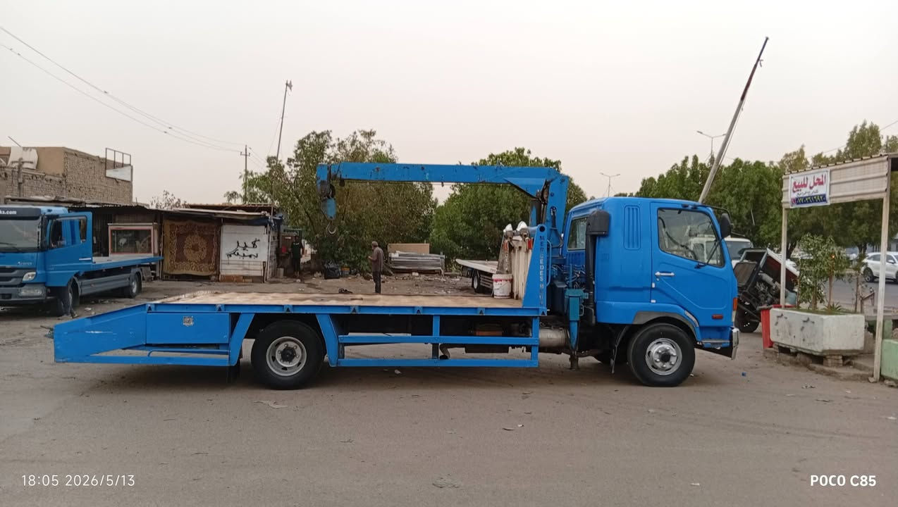السلام عليكم كرين فوسه للبيع موديل 2000اصل 
مكينه و كير و كرين سلايتين مكفول الاستفسار على هذا الرقم *********** حاتم كرين

