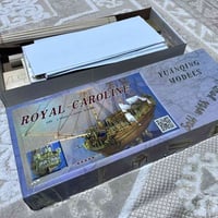 سفينة تركيب • خشب فاخر • رويال كارولين