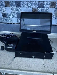 جهاز كاشير متكامل وبرنامج مفتوح سعر 500 الف  07710032639