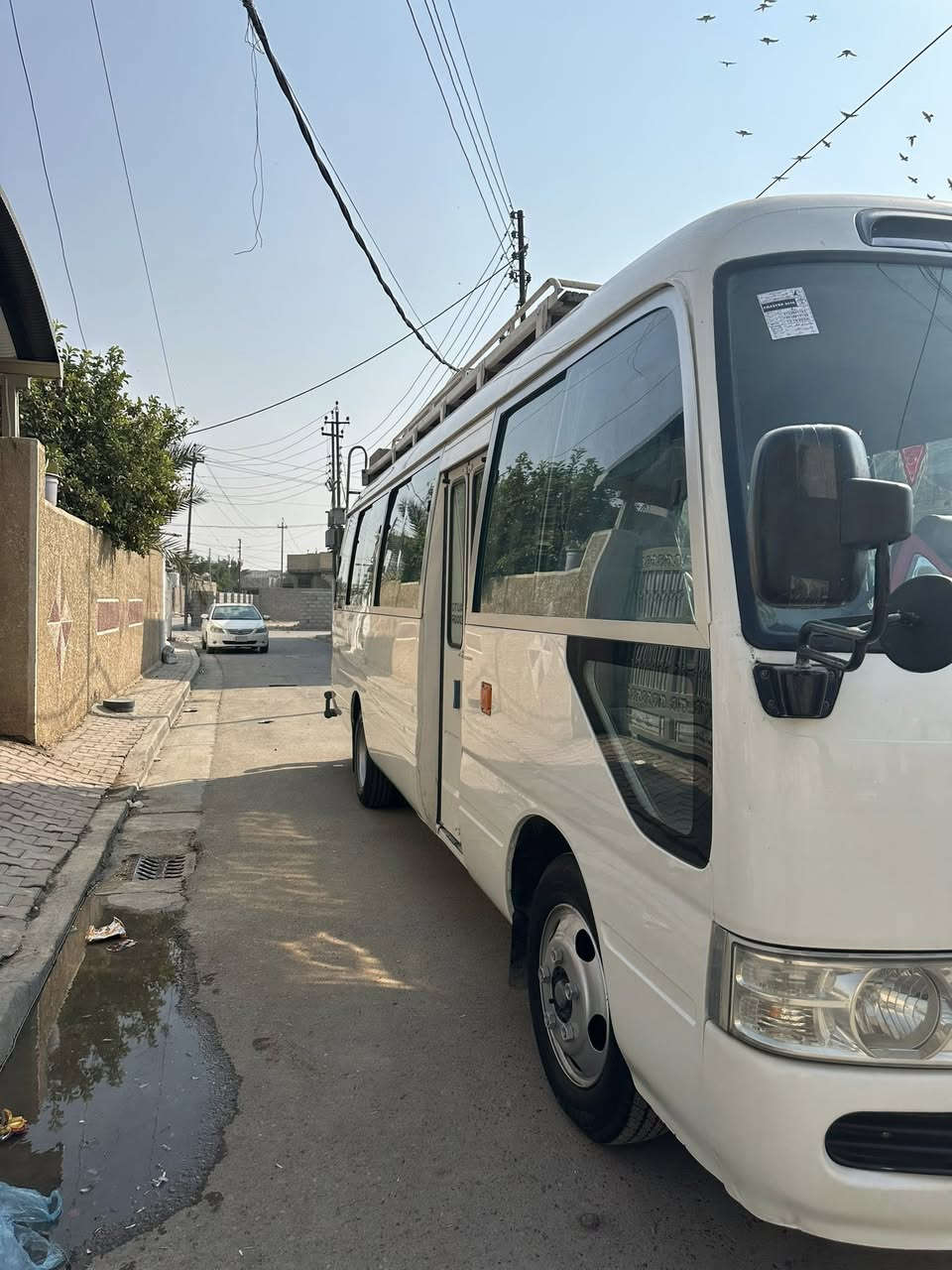 سلام عليكم كوستر 2014 فول مواصفات ويل ناصي سلة كشن ستاركس درع وسيباية ودرج وممشى كلة جديد رقم بغداد مصفرة هيئة وغرامة مكانها بغداد بسماية وياها خط بوزارة النفط السعر 335$ مع المجال ***********
