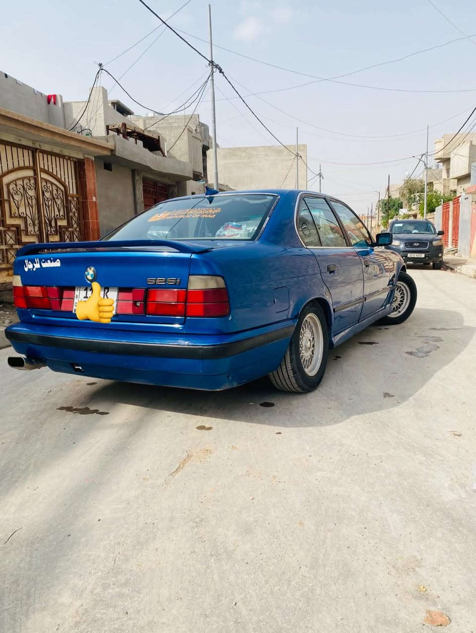 السلام عليكم بي ام 525 موديل 1991 سياره جاهزه شرط ترايك بصره رقم بغداد شرط تحويل ثاني يوم وراد ياباني كشنات كهربائي تدفئه وتبريد بل كشنات سياره فول فول مكاني الموصل الايمن / السعر 65 وبي مجال رقمي ‭0750 311 0615‬
