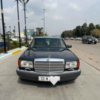 مارسدس رئاسي موديل1990 560SAL مكفوله من الضربه وتبديل بس صبغ جماليه  ج...