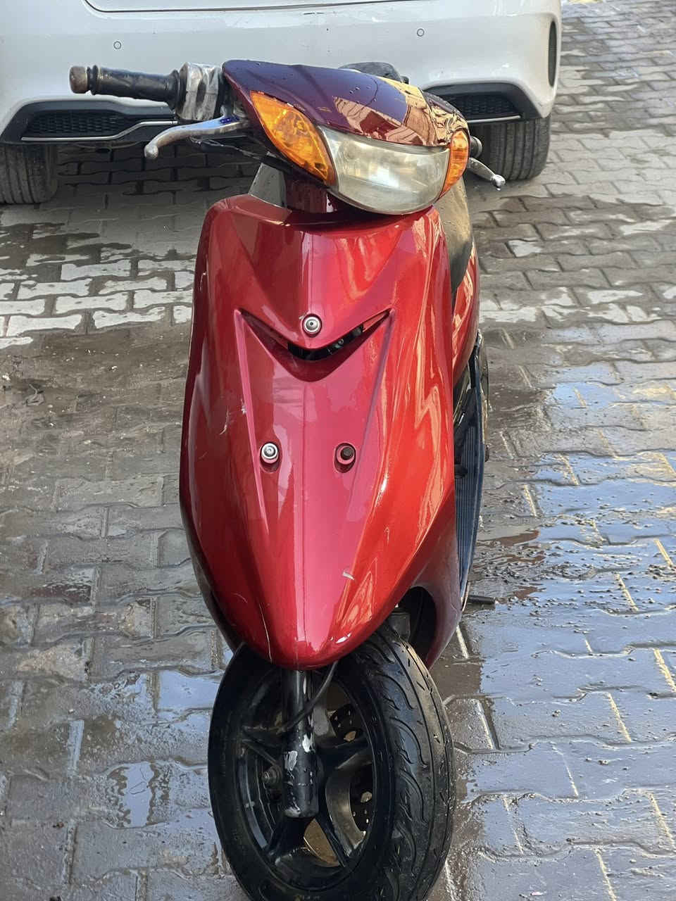 السلام عليكم دراجة مال رمبة عصفورية للبيع نظافة مثل ما موضح بصورة كهربائيات هندر سلف كلة شغال تعال افحص بنفسك وشوف الشراي على هذا رقم *********** مكاني بغداد ساحة عدن
