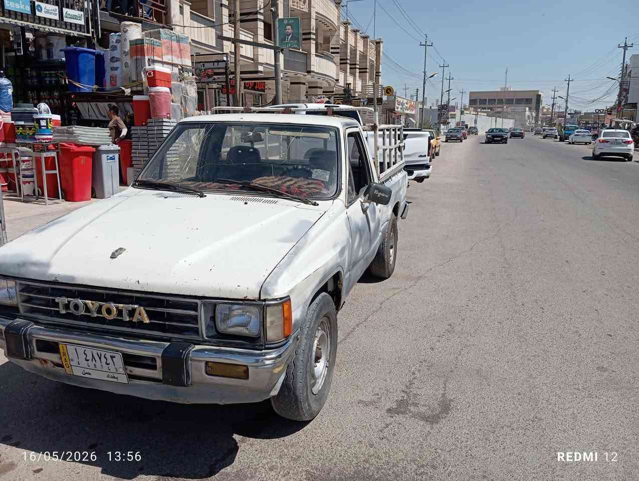 سلام عليكم 
بيكم تيوتا موديل 87للبيع كير محرك مكفول رقم بغداد السعر 40وبيها مجال قليل
للاستفسار ***********
