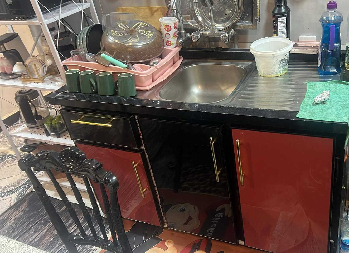 كاونتر ٣ قطع المنيوم تركي
السعر ٢٥٠
الاعظمية 
***********
