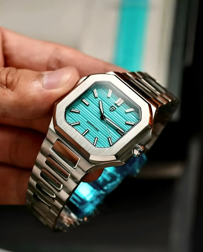 بسمِ الله ، والصَّلاة والسَّلامِ عَلَىٰ رَسُولِ اللهِ ﷺ 🌿♥️
#مــزاااااد
ساعة #باجاني_ديزاين الأصلية ⌚✅
ساعة أنيقة بهيكل فولاذي هندسي وزجاج ياقوت (Sapphire) مقاوم للخدش، تتميز بميناء #تيفاني بنقوش غائرة وماكينة يابانية 🇯🇵 عيار سيكو VH31 دقيقة تضمن لك الأداء والجودة.😍

#يبدأ المزاد من 10$ والرفعة أقل شيء 10$
 والسوم بالدولار$
#المزاد #عرض و #سوم و #طلب وأمر البيع طيب بأذن الله تعالىٰ 🤲

#يبدأ من الآن و #ينتهي يوم غدٍ ان شاء الله الرابعة والنصف مساءً 

 ☑️ للأعتماد أولاً : أرسال العنوان الكامل ورقم التلفون .

والتوفيق من الله للجميع 🤲

🔹PAGANI DESIGN🔹

🔴 المواصفات :
▫️ساعة أصلية من تصميم #بجاني_ديزاين
▫️كَود الساعة PD-YS019
▫️كوارتز بـ مكنة عيار سيكو VH31 🇯🇵 ذات جودة عالية الأداء والوقت المحدد بدقة كبيرة ياباني أصلي 🇯🇵
▫️ساعة أنيقة بهيكل فولاذي هندسي 
▫️زجاج ياقوت (Sapphire) مقاوم للخدش،
▫️ تتميز بميناء تيفاني بنقوش غائرة 
▫️مقاومة للماء 💦
▫️سير ساتلس ستيل مقاوم للصدأ 😍
▫️علامات وأميال مضيئة في الظلام
▫️ابعاد 37*45 ملم

🔹الحاله جديدة لك، بالستيكرات 😍
⬅️ كاملة المرفقات تأتي مع العلبة الاصلية ، والضمان 🌸

🚖 يوجد توصيل الى جميع محافظات عراقنا الحبيب 🚖


**إذا كنت صاحب هذا الإعلان وتريد حذفه لأي سبب، رجاءا أرسل رسالة إلى الدعم الفني**