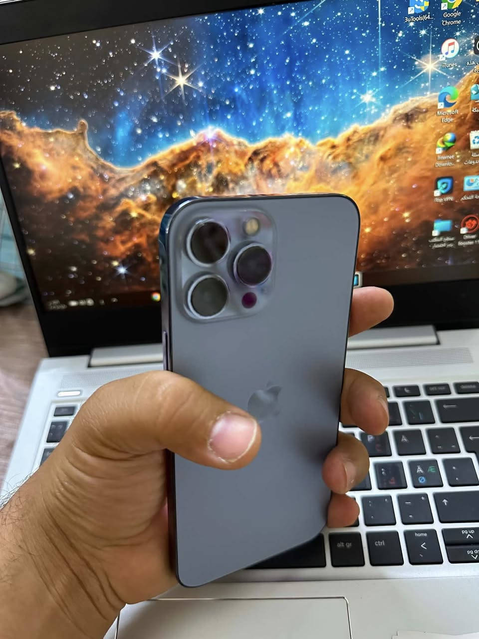ايفون13برو ماكس
ذاكرة256/🔋96

دبل سيم كرت مامبدل شي

نورمال مايعبر هوا

كلو شغال

نموذجM

بس بيع بدون امراوس 

بي بس طخة خفيفية جداً من فوك ماتبين

سعر750وبي مجال


**إذا كنت صاحب هذا الإعلان وتريد حذفه لأي سبب، رجاءا أرسل رسالة إلى الدعم الفني**