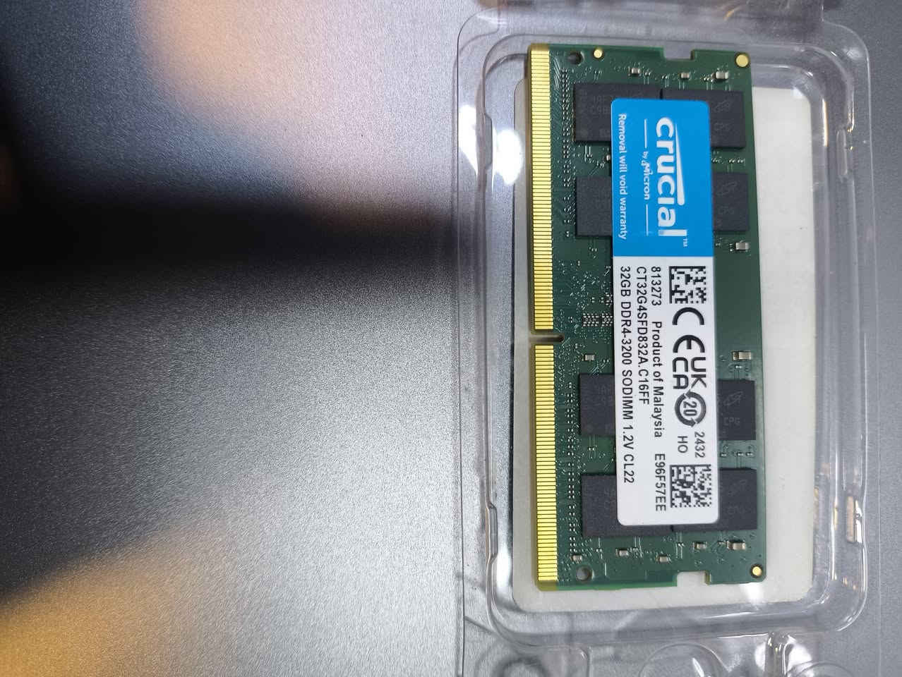 🔥 توفر رامات لابتوب DDR4 و DDR5
الأحجام 8 و 16 و 32
سرعات مختلفة وكفالة فحص
✔️ مناسب لكل اللابتوبات
✔️ زيادة سرعة وأداء الجهاز
✔️ كميات متوفرة
اللي يريد يطور جهازه أو يحتاج رام يراسلنا خاص 📩
والتركيب والفحص متوفر.


**إذا كنت صاحب هذا الإعلان وتريد حذفه لأي سبب، رجاءا أرسل رسالة إلى الدعم الفني**