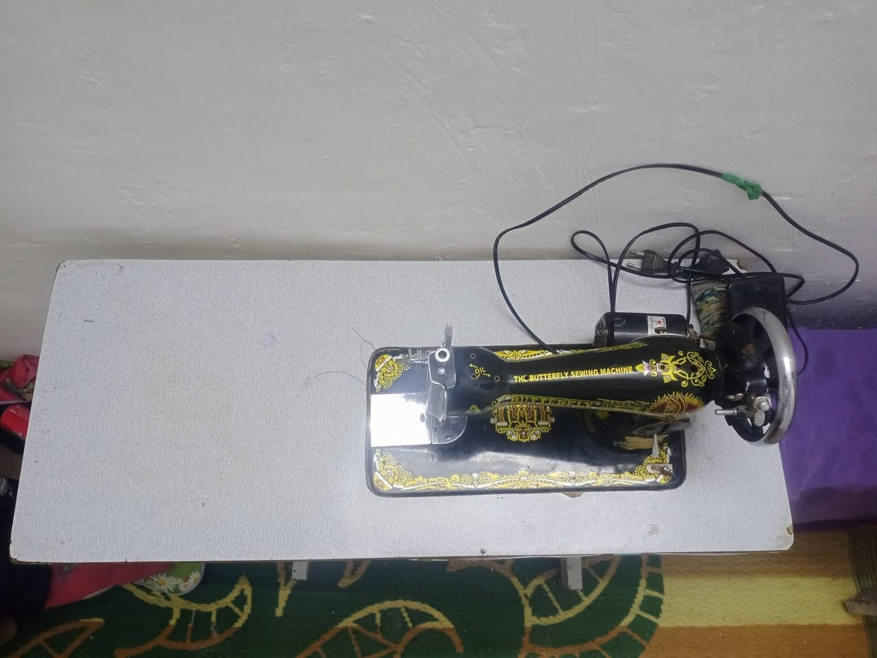 مكينه ام الفراشه  تحتاج تصليح بسيط كلش مانعرف بيها  سعرها  مع الميز اب75   الف  مدينه الصدر الداخل


**إذا كنت صاحب هذا الإعلان وتريد حذفه لأي سبب، رجاءا أرسل رسالة إلى الدعم الفني**