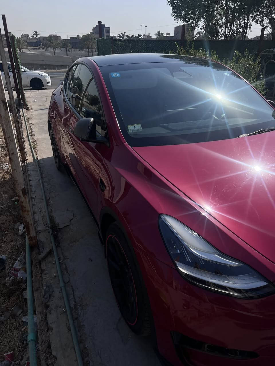 للبيع او مراس  تسلا Y   دبل ماطور.
اون لاين  2023  فول مواصفات 
ماشيه ٤٥ الف. 
تخم تاير جديد. 
مواصفات التسلا معروفه  
بيه صبغ صفه عكس السايق والجاملغ الخلفي. 
بدون ايرباك  بدون مسج او اعطال. سياره كهربائياته. مكفوله. اي خلل او فتح مابيه 
مكاني بغداد. شارع.فلسطين 

رقم صاحب سيارة ***********
السعر ١٧٥ بيه مجال
