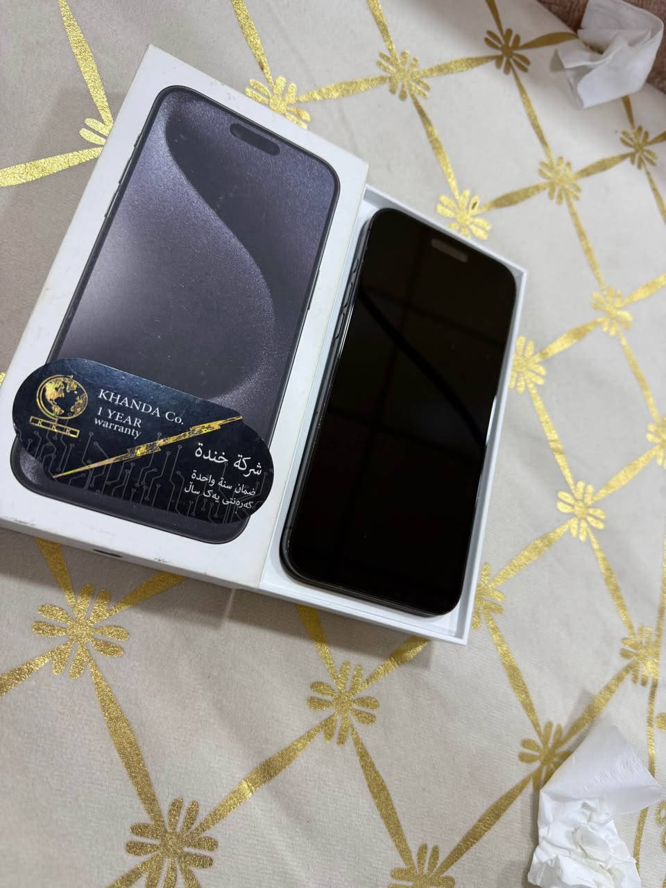 ايفون 15برو ماكس  جهاز امريكي ذاكره 256 بطاريه 91   
فقط الظهر المبدل سعره 790الف  بي مجال بسيط مكاني كركوك  جهاز كله بلدي فقط الظهر مبدل  رقمي *********** كركوك, العراق
