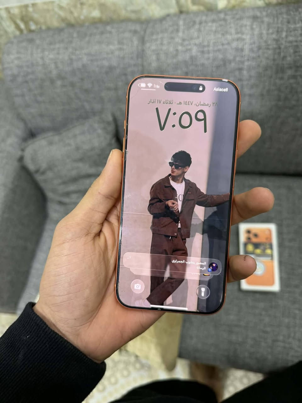 سلام عليكم ايفون ١٧ بروماكس شرق أوسط وكاله خاصه ذ ٢٥٦ لبيع مكاني رميثه***********
