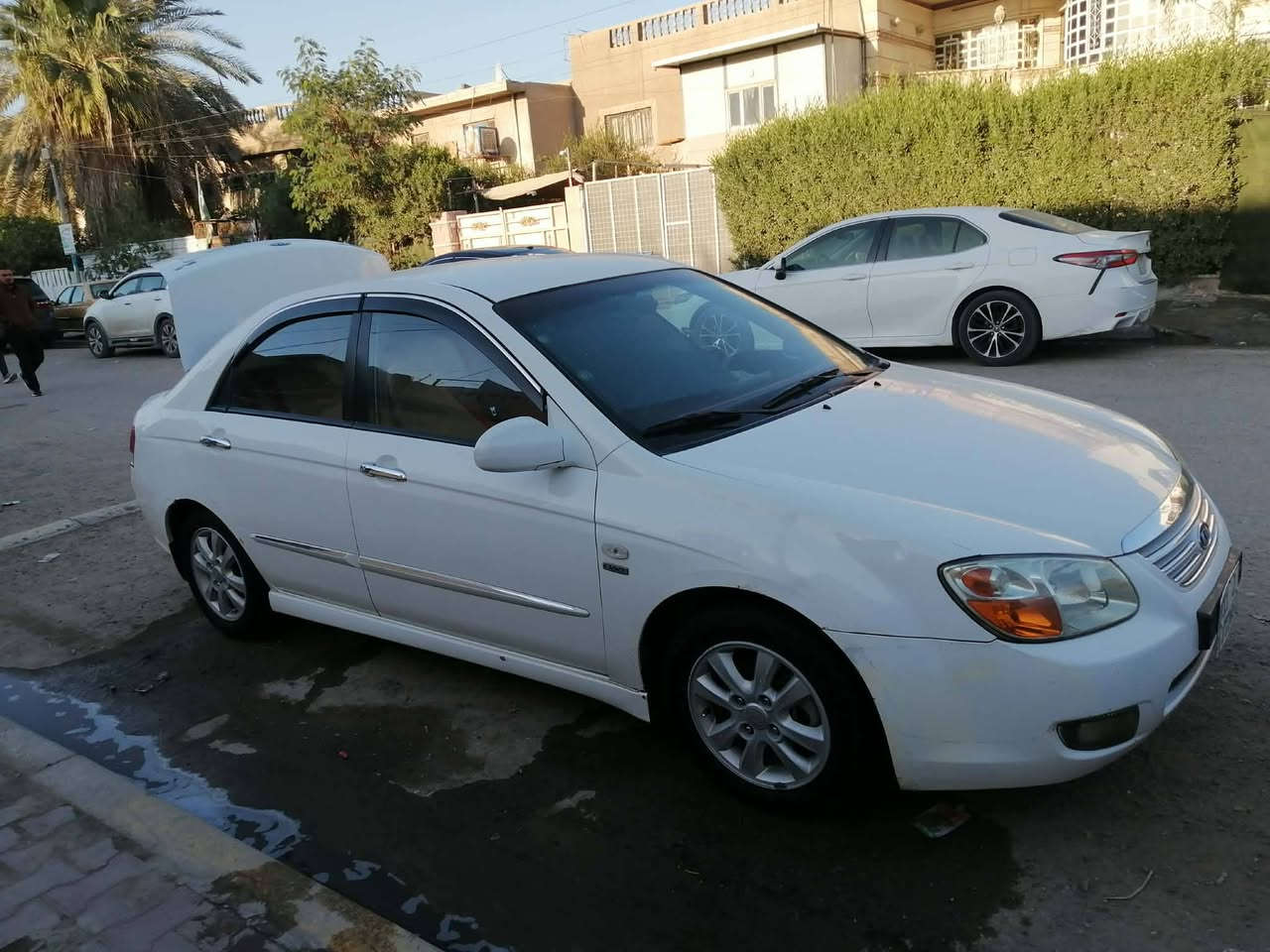 كيا سيراتو 2007 مكفولة من الصبغ و  الضربة كير ومكينه جدد دواخل السيارة جديد.   .. ب 86 و بيها مجال بيها كم ملاحظة بس رقمها بغداد 

‏‪***********‬‏
