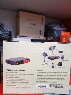 السلام عليكم 
توفر كمية يو بي اس نانو راوتر جديد 
نوعية W-TECH 
بقدرة 8000mAh 
يستحمل 6~8 ساعات لتشغيل الراوتر 
السعر 35 الف 
متوفر خدمة التوصيل الي جميع المحافظات 
***********
***********
