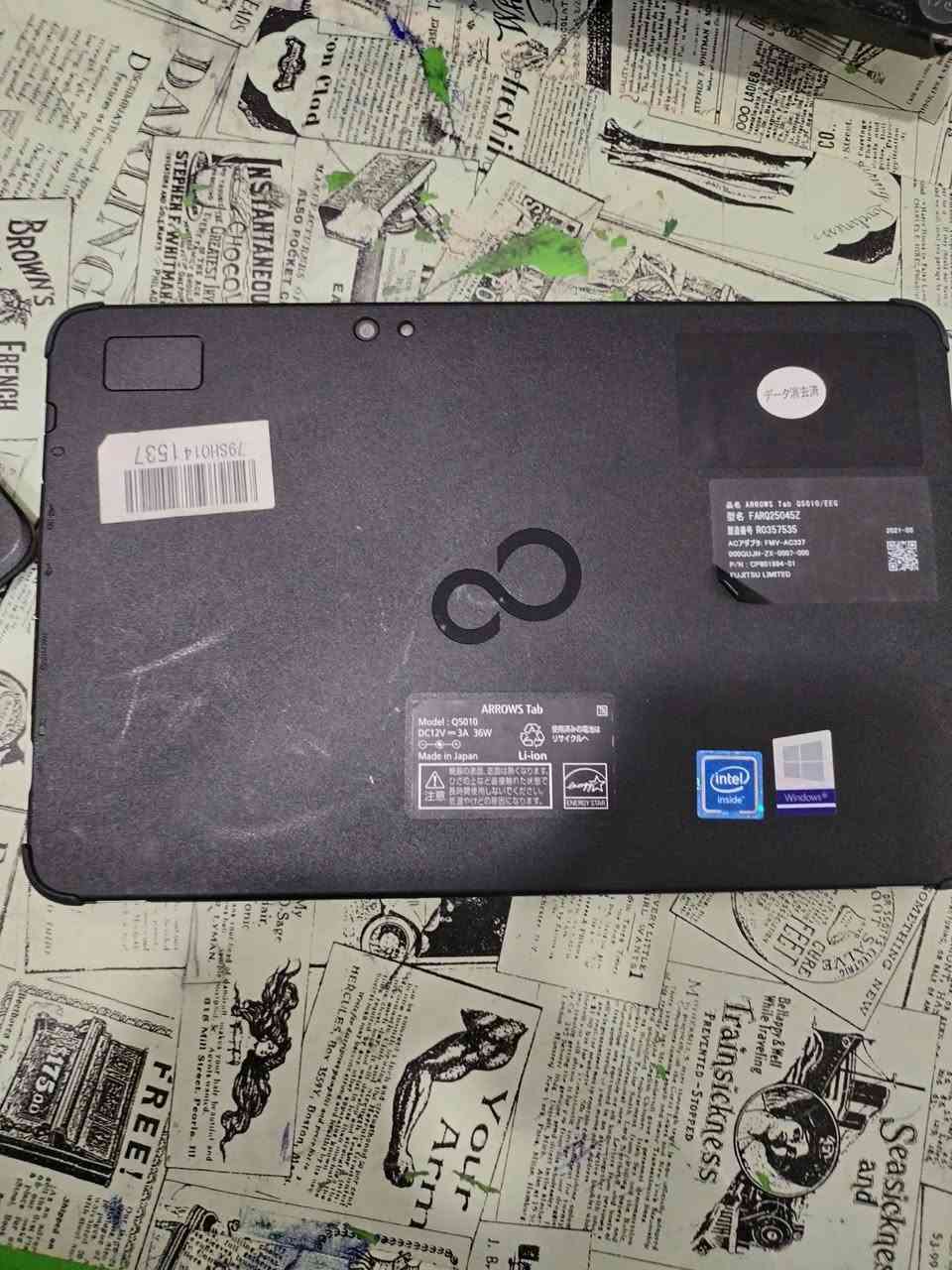 سلام عليكم Fujitsu ARROWS Tab Q5010ياباني  لابتوب او ايباد وندوز10برو  اصلي رام4 جهاز نضيف ذاكره64 للدراسه او تصفح او عمل بي منفذ تايب سي وشحن سعره قفل 60 توصيل موجود


**إذا كنت صاحب هذا الإعلان وتريد حذفه لأي سبب، رجاءا أرسل رسالة إلى الدعم الفني**