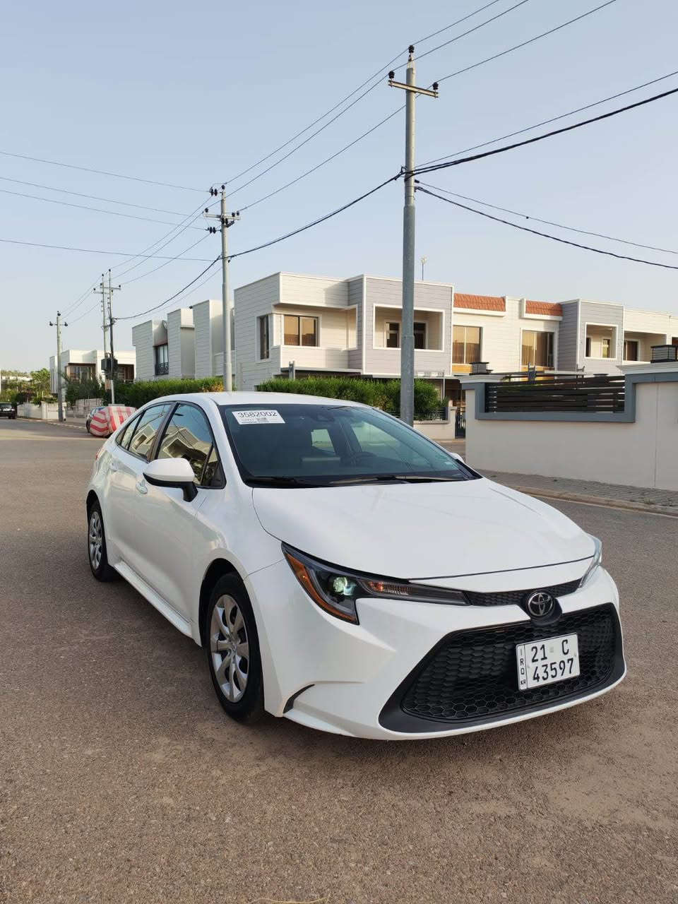 Corolla 2022 Le
🔷 كرولا ئەمریکی مودیلی ٢٠٢٢ مواسەفات Le مەکینە ١.٨ لیتری مەرغوب رەنگی سپی بەفری 
🔷 ٨٨ کیلومەتر رووشتوە
🔷 ٢ دەرگای سەکن بویاخە وسنوقی کلیری ئەمریکایە 
🔷 تەنها ئیرباک شان تەقیوە ودانراوە وسیستمە
🔷بەناوی خومە وشوینی سلیمانییە
سعر ١٤٨

🔸كورلا امريكي موديل ٢٠٢٢ مواصفات Le مكينة ١.٨ المرغوب لون ابيض ثلجي 
🔸 ماشية ٨٨ الف كيلومتر
🔸بابين جهة السكن صبغ فقط وقبغ الصندوق كلير امريكا
🔸ايرباك فقط البرده طاك ومرجع سيستم
🔸 السيارة باسمي وكلشي بشرط مكانه سليمانية

السعر ١٤٨

*********** السليمانية, العراق
