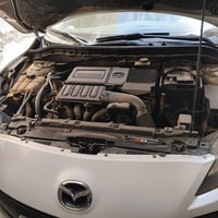 تم العمل على مازدا 3 2013 محرك 1600 z6 بعد الفحص تبين السياره ثكيله و ...