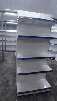 ( عرض ناررر 🔥) لمدة ٣ ايام   رف جانبي سوبر ماركت ارتفاع 225 سم.       ...