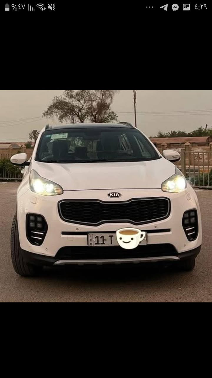 إسلام عليكم سبورتج 2018 فول مواصفات 1/1 خليجي مكفوله كفاله عامه محرك جيتي 2400
مواصفات 
شاحن لاسلكي 
صندوك كهرباء 
بصمه 
بانوراما 
سايد بريك بصمه 
اوتو هولد 
درايف مود ٣وضعيات قياده 
كراسي كهرباء مقعدين 
تبريد منفصل 
ترحيب و مري كهرباء اوتو 
صندوك ذكي عند اقتراب البصمه يفتح 
شاشه كار بلاي و أندرويد 
ماشيه 109 ألف كيلو متر
كشنات جلد 
حساسات امامي خلفي 
كامره خلفيه 
اشاير بل مري 
تايرات جديده 
وبعد بيهة مواصفات 
سياره كلش جديده وحلوه 
السعر 200وبيهة مجال مكاني بغداد قرب سيطرة الشعب 
رقم ***********
بيع او مراوس بتوسان 23 او24
