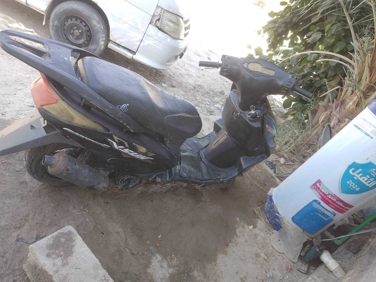 السلام عليكم دراجه سكنس للبيع ما بيه نقص. باتري سياره بيه بوشه 50.كهربائيات كامله دراجه ما بيه نقص مكاني سوق الشيوخ قرب مدرسه شريف الرضي السعر 150 رقمي ***********
