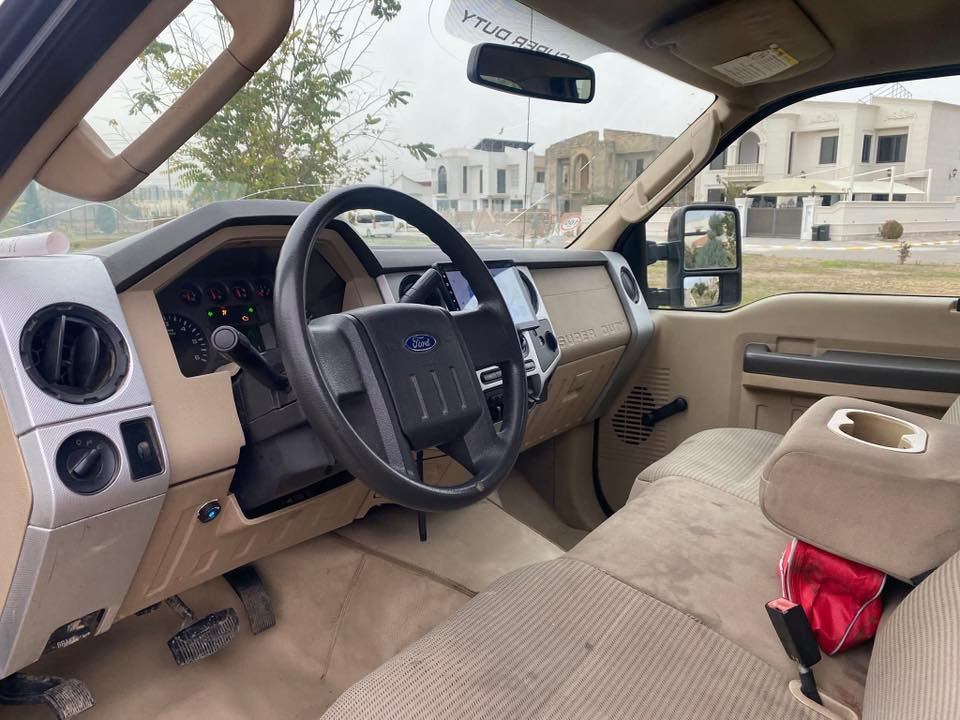 فورد f250 بنزين 8سلندر 2009 سيارة جديده 82الف كيلو ماشي بيه منضومة غاز 100ليتر 5كاميرة شاشة تاب 4ويل شغال تبريد تدفئة شرط سنوية مامنتهيي فحص و هزه جديد تحول نفس اليوم مكان السيارة اربيل 
خط + واتساب  ***********
