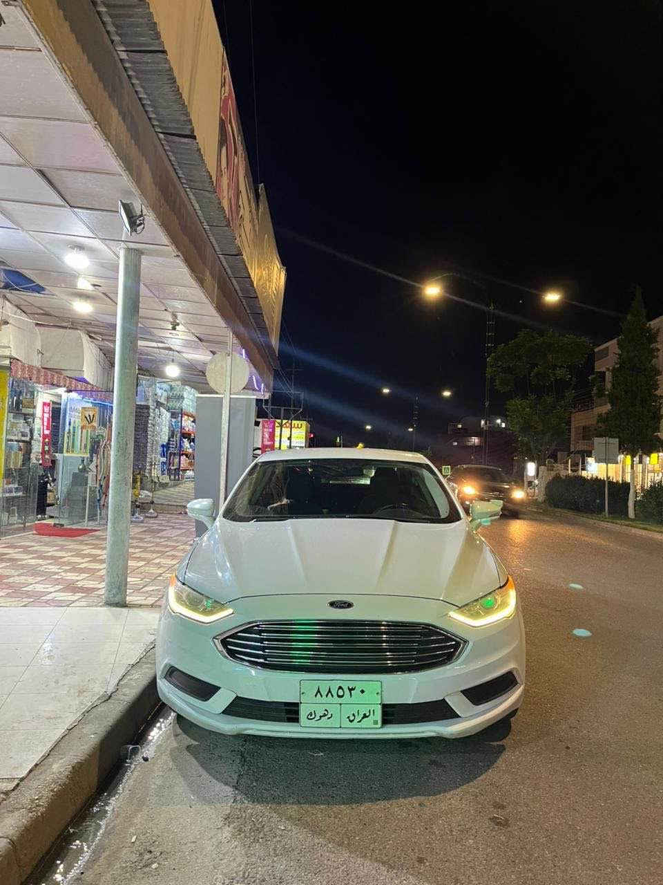 فورد فيوجن موديل ٢٠١٧ 
سيارة بابين صبغ بدون دواخل 
كير محرك كهربائيات كل بشرط محرك ١٥ تيربو و مو مفتوح تبريد بشرط تحويل وكاله بشرط ٥ ورقة علية غرامة نزل سعر و سعر ٩٤ ورقة ومكان سيارة دهوك 
*********** دهوك, العراق
