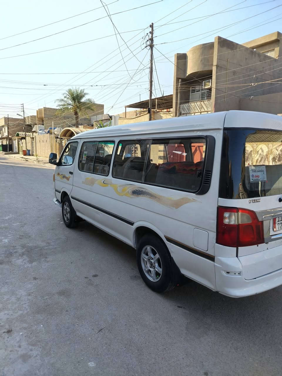سلام عليكم فتون موريل ١٨ مكفولة من صبغ و ضربة حدادية جديدة تخم تاير رقم بغداد  العنوان بغداد رقم الهاتف ***********مكان
