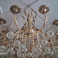 نجفة قنديل • كريستال عصفور • قطر ٧٥ سم