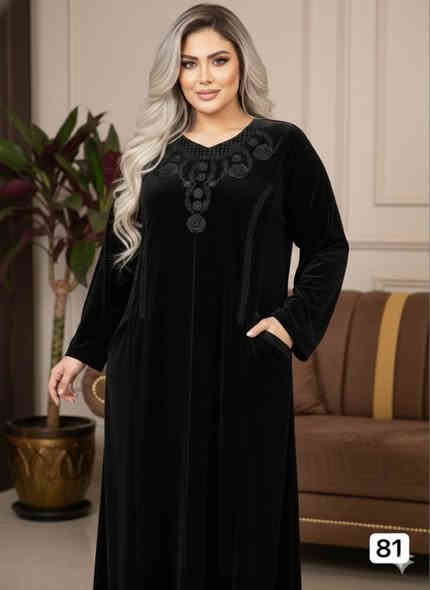 #جملة_فقط

دشداشة مخمل كوري سواد ملكي فاحم 👑
خامة درجة أولى – نعومة وفخامة ما تنوصف 🌟

📏 القياسات متوفرة:
2XL – 3XL – 4XL – 5XL 

👌 كواليتي مضمون،

للحجز ادخل خاص او عبر إدارة الوات ساب ***********
