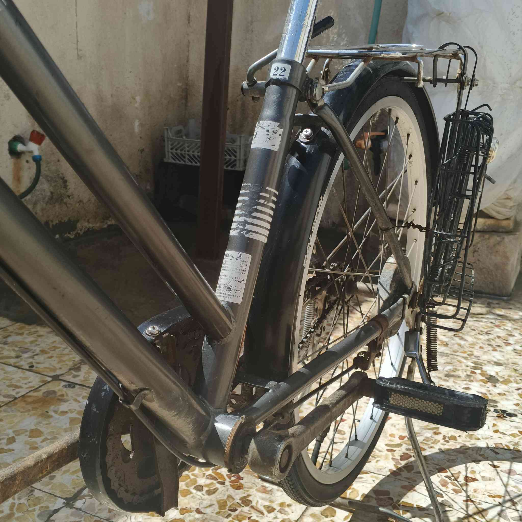 سلام عليكم ورحمه الله وبركاته
اخوان بايسكلك سياحي للبيع صناعه ياباني  
بايسكلك نضيف وحلو تعال وتفحص بعينك
سعر ٨٥ وبيه مجال الشراي جاد ويدلل  مكان بصره جمعه اسكان مواني 
واتساب ***********
