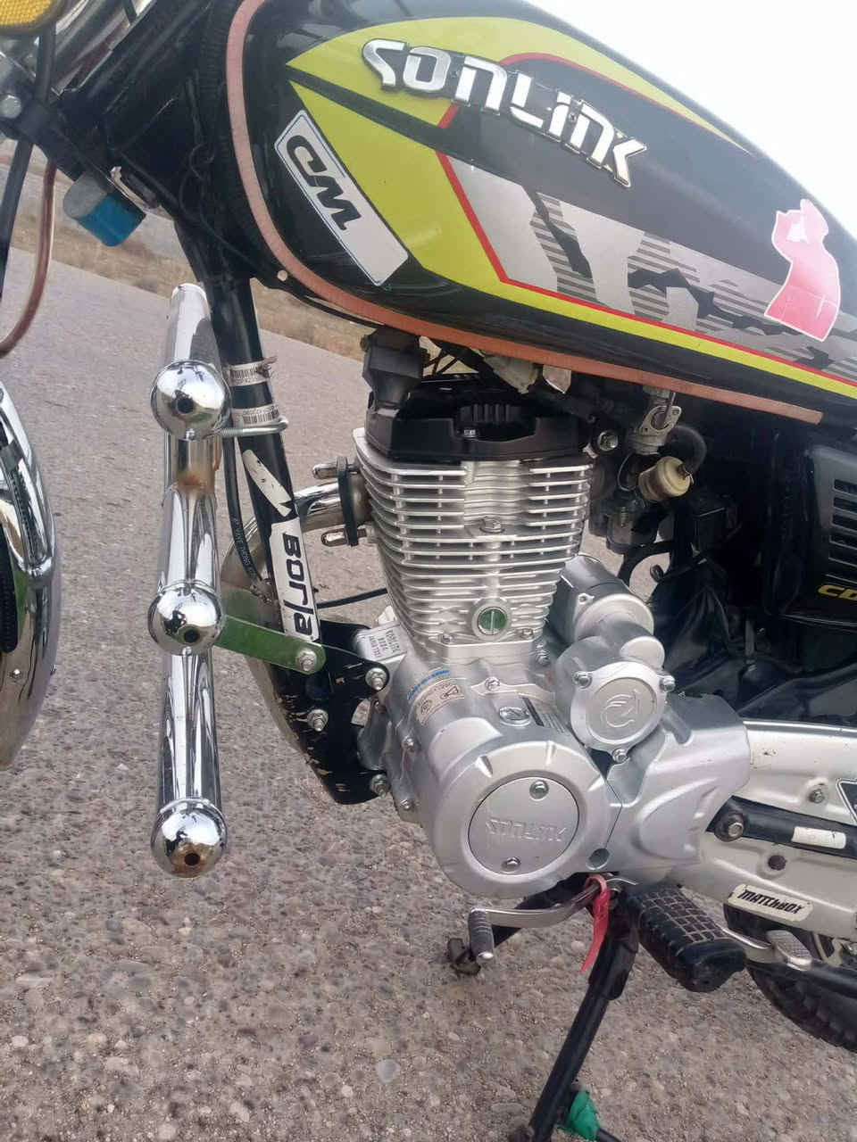 ياالله
السلام عليكم ورحمه الله وبركاته 

ايراني سولنك ابو الختم الاصلي للبيع نضافه كدامك 

لون مميز اسود ⚫

سويج واحد + سويج تانكي اثنين 

محرك 150

موديل 2024

صالنصه كاتم 

متواجد خاص 
او اتصل على لارقام 

***********
***********

مكاني الصكلاويه
