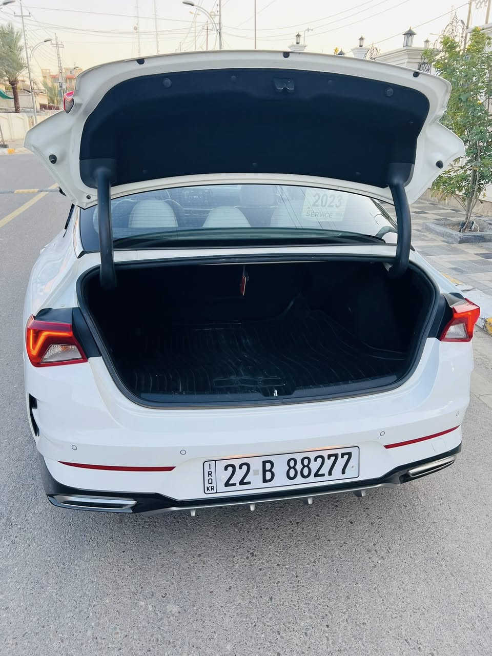 👇
خليجي NIM K5 2023

فول عدا الفتحه سياره بيها هلال الجاملغ الخلفي 

بس اني بسونار حاسبها قطعه صبغ فقط بدون ضربه 

موصفات 

1-كاميرا فيو 

2-حساس امامي خلفي 

3-وضعيات قياده متعددة 

4-كشنات جلد

5-كشن سائق كهرباء 

6-ماشيه 89 حقيقي 

7-هاند بريك بصمه +أتو هولد 

اخون كل التفاصيل مذكوره وايضاً السونار مرفق 

ومعروفة موصفات NIM ام الضمان 

سعرها (195) وبيها مجال ماكو هيج سعر ب النسبة لموديلها سيارة جديدة اخت الزيرو كتلوكات الشركة بيها 👍اخوان بس الشراي يتصل 

***********📲
