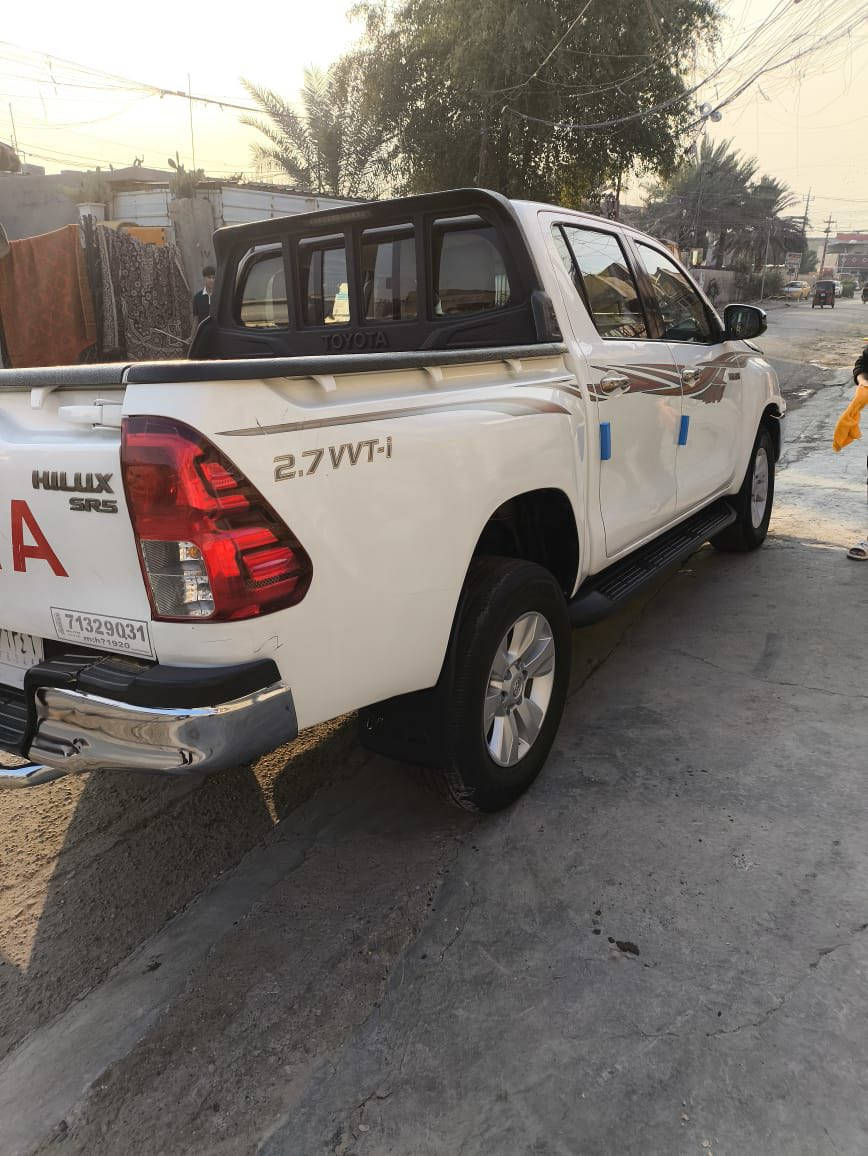 سلام عليكم هايلوكس موديل 2016سياره على وضع شركه سياره بيه ضربه موضحه بل سونار رقمه بغداد تحويل مباشر كير محرك مكفولات كير اوتماتيك سياره نضيفه مكلف بل منشور رقم ***********
