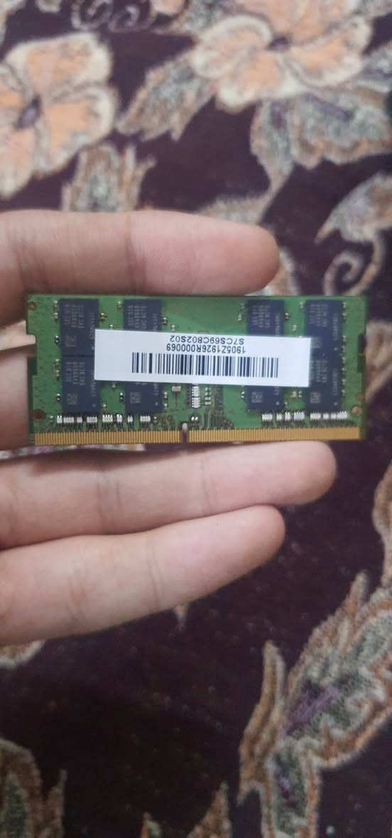 رام لابتوب ddr4 16 2666 اصلي سامسونق مسحوب من جهاز
السعر 75 الف


**إذا كنت صاحب هذا الإعلان وتريد حذفه لأي سبب، رجاءا أرسل رسالة إلى الدعم الفني**