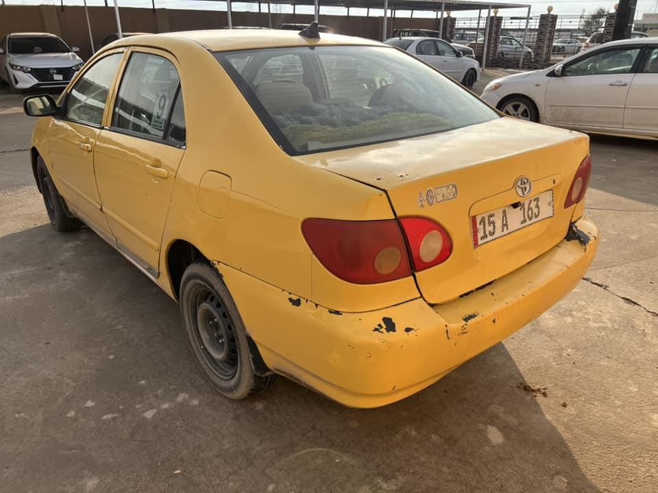 سلام عليكم 
كورلا نحله 
موديل 2008
كير ومحرك شرط 
تواير وصدر جدد
السعر 60 وبيها مجال للطيبين 
الرقم ***********
اسيا ***********
